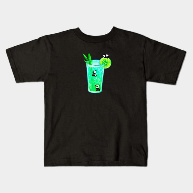 Bamboo Glass Kids T-Shirt by Sonoyang